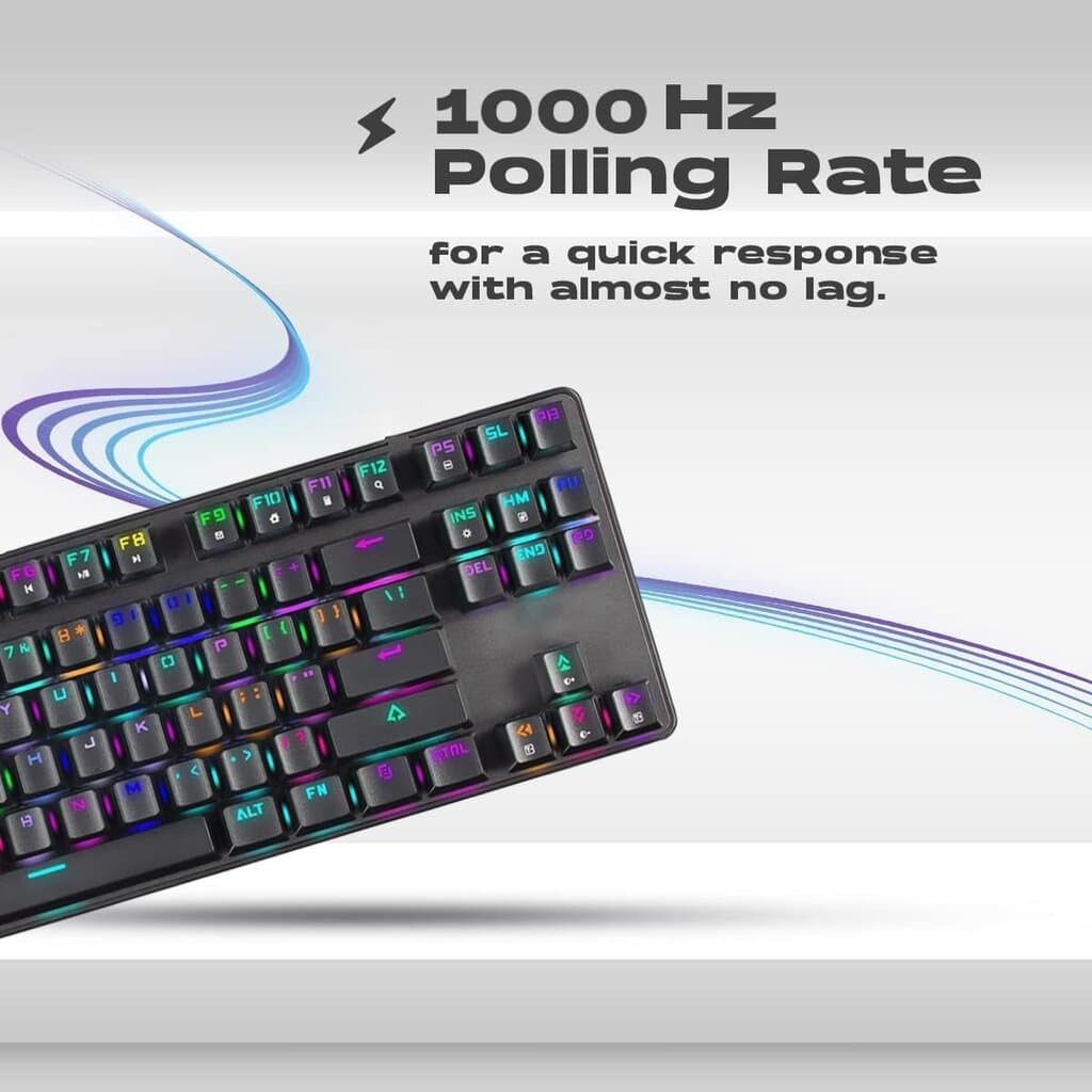 Gamestop GS200 RGB Mechanical Gaming Keyboard (Black) 7