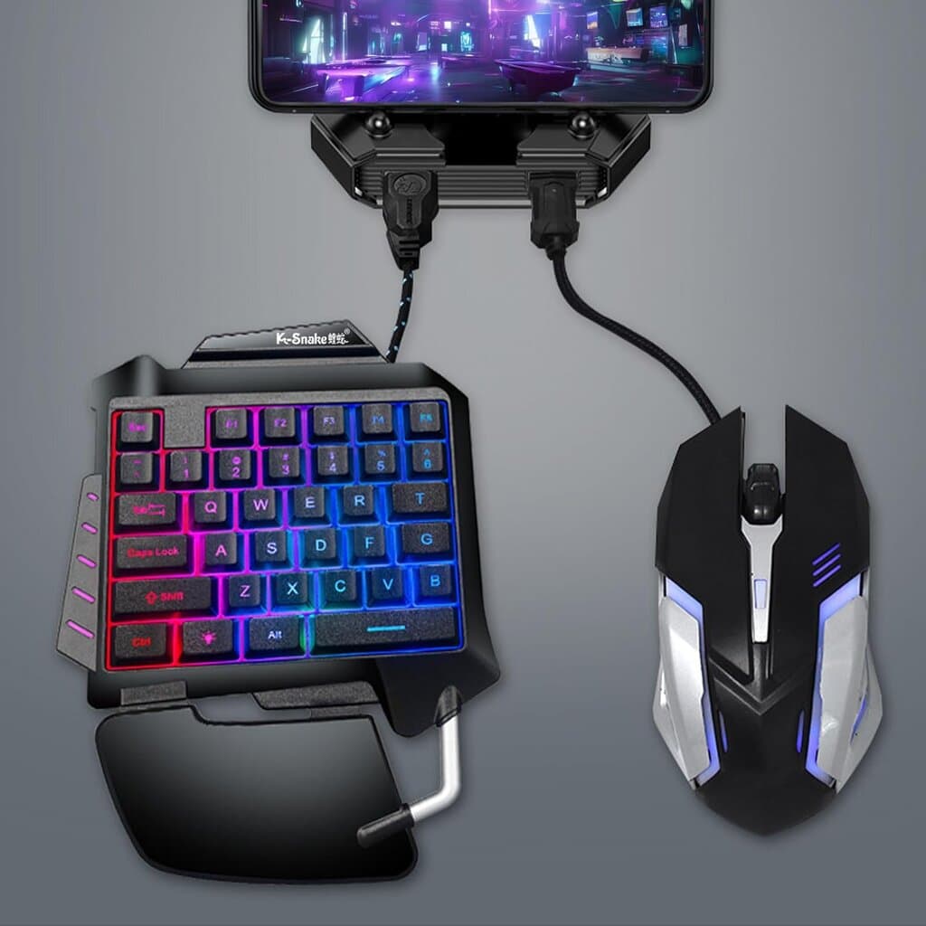 G92 One-Handed Gaming Keypad (Black) 6