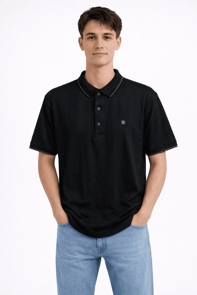 Ette Men's Cotton T-Shirt - Black (S)