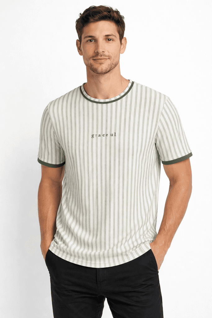 Moda Arpol Men's Cotton T-Shirt - Green (S)