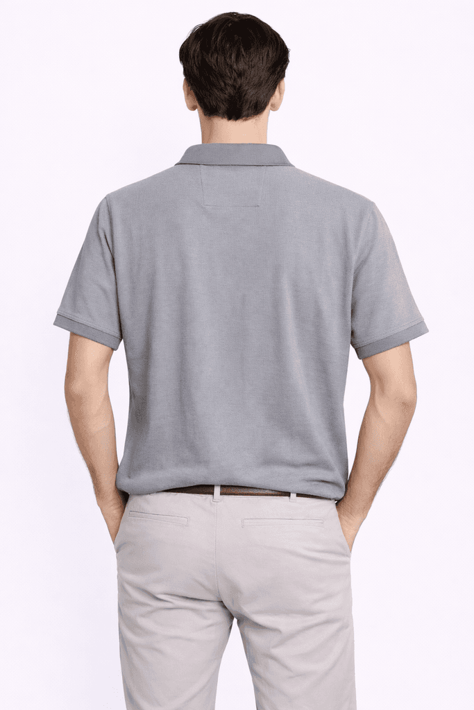 Roballi Men's Cotton T-Shirt - Gray (S) 2