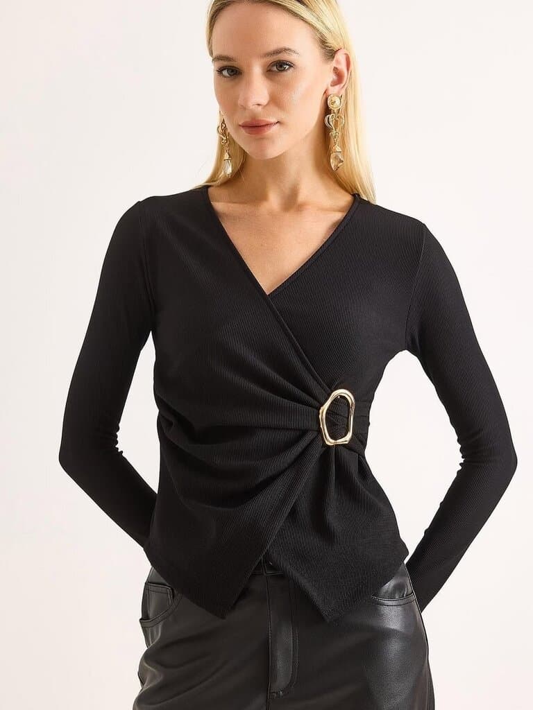 Cazibe Women's Blouse - Black (S)