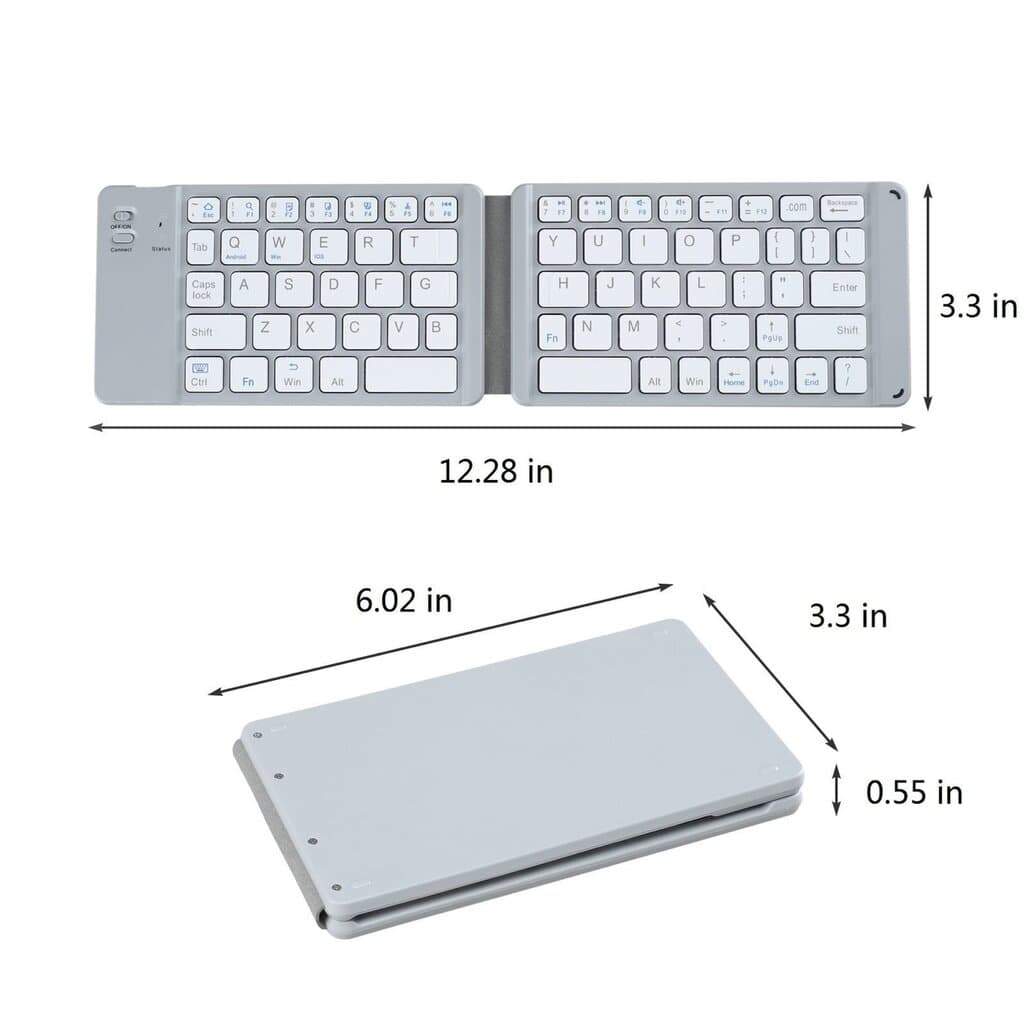 JEQANG JB-829 Wireless Bluetooth Folding Keyboard 2