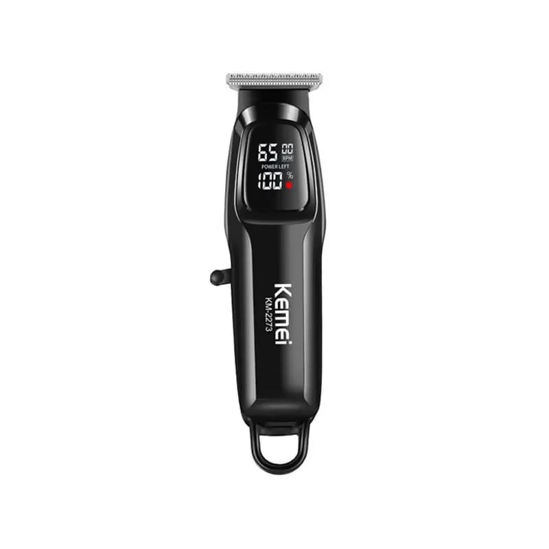 Kemei KM-2273 Professional Metal Body Hair Trimmer with LED Display