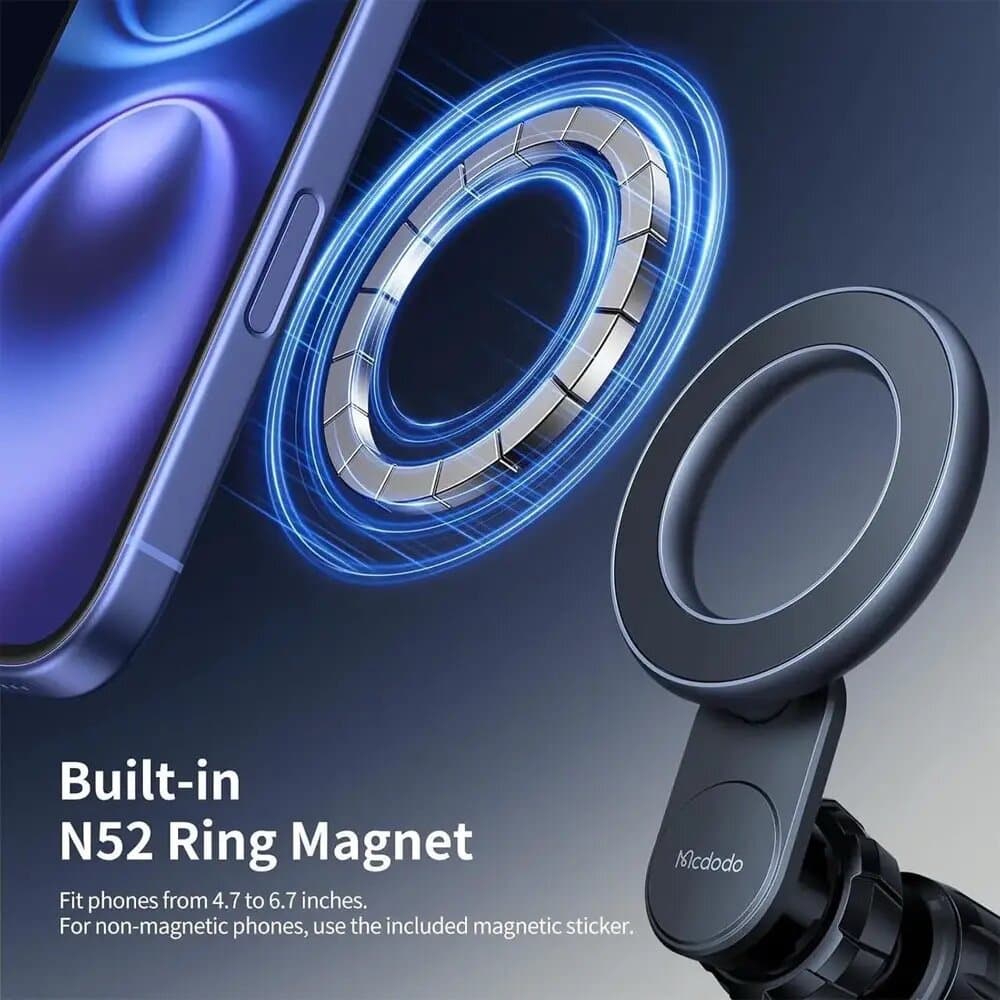 Mcdodo Magnetic Air Vent Car Mount – 360° Rotation & Strong Magnet 3