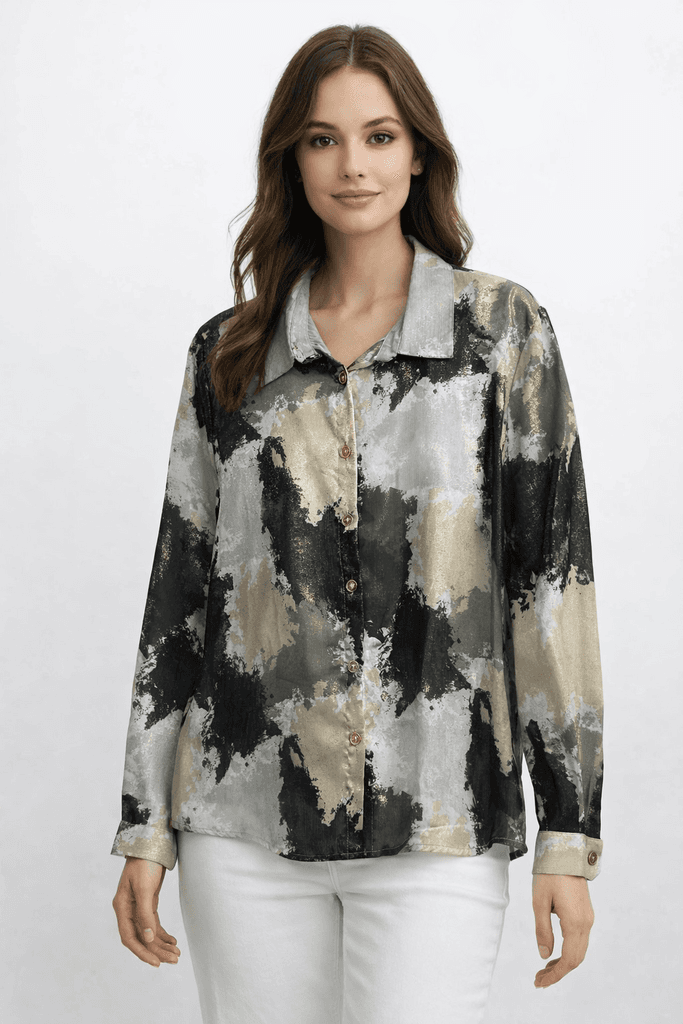 Hisset Women's Shirt - Dark Gray (38)