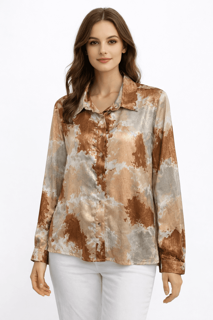 Hisset Women's Shirt - Brown (38)