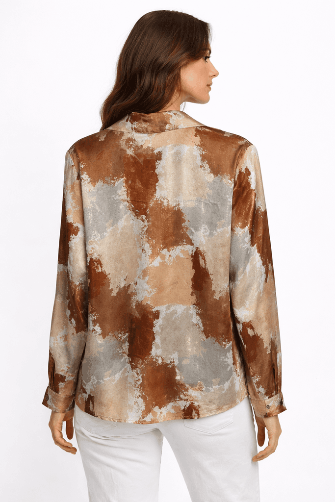 Hisset Women's Shirt - Brown (38) 2