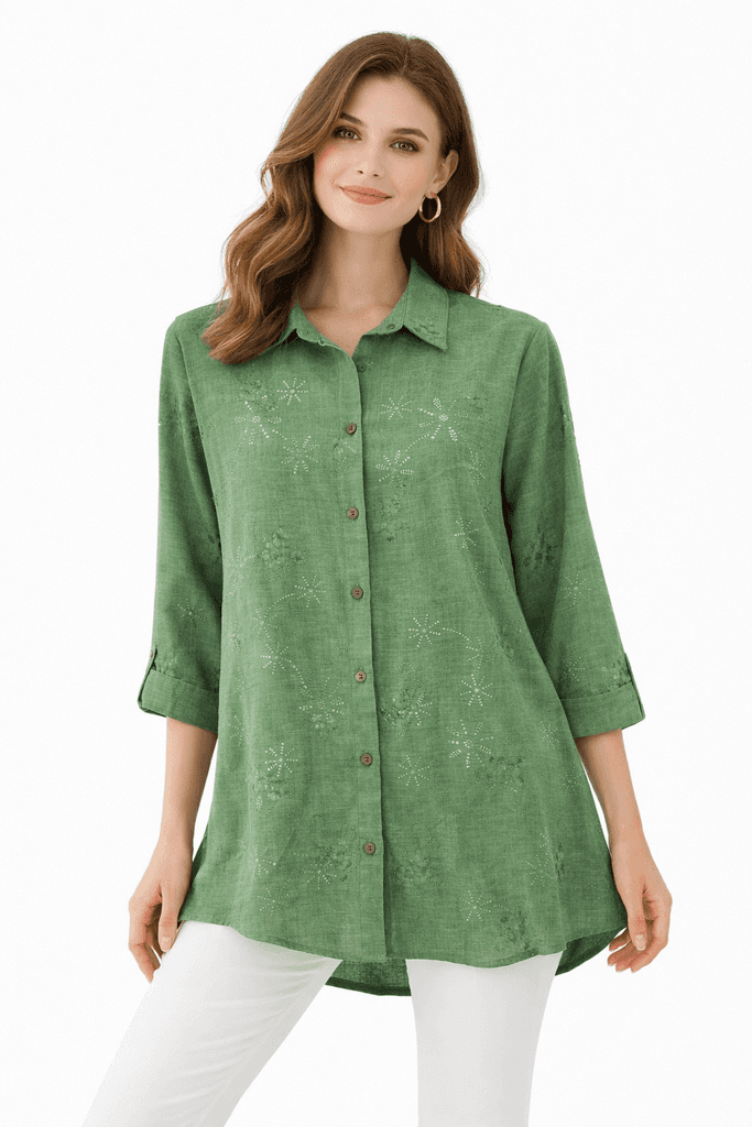 Hisset Women's Shirt - Green (S)