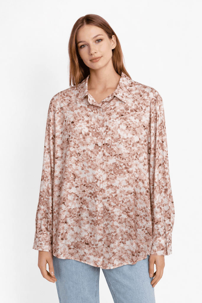 Blue Day's Women's Shirt - Light Brown (S)