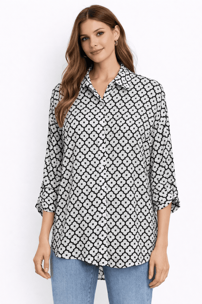 Blue Day's Women's Shirt - White (S)