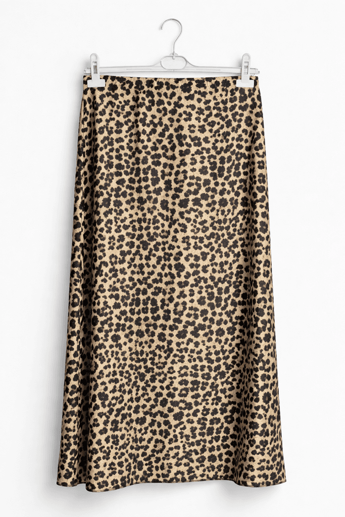 Solive Satin Skirt - Brown (S) 2