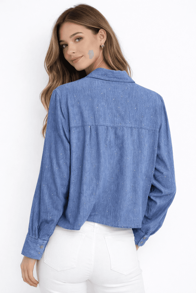Hisset Women's Shirt - Blue (38) 2