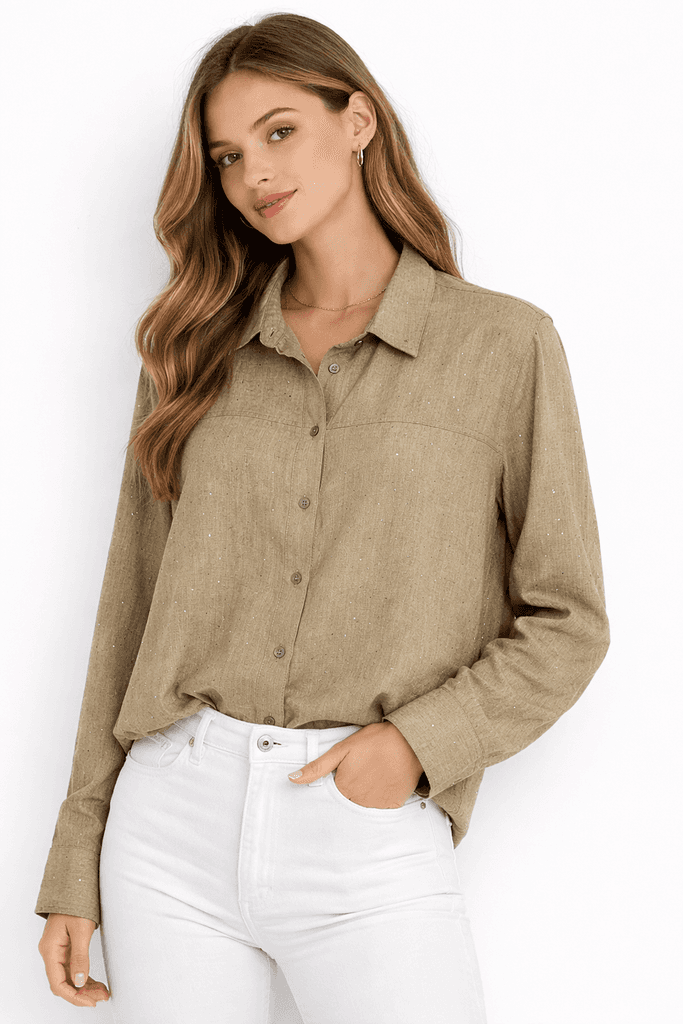 Hisset Women's Shirt - Light Brown (38)