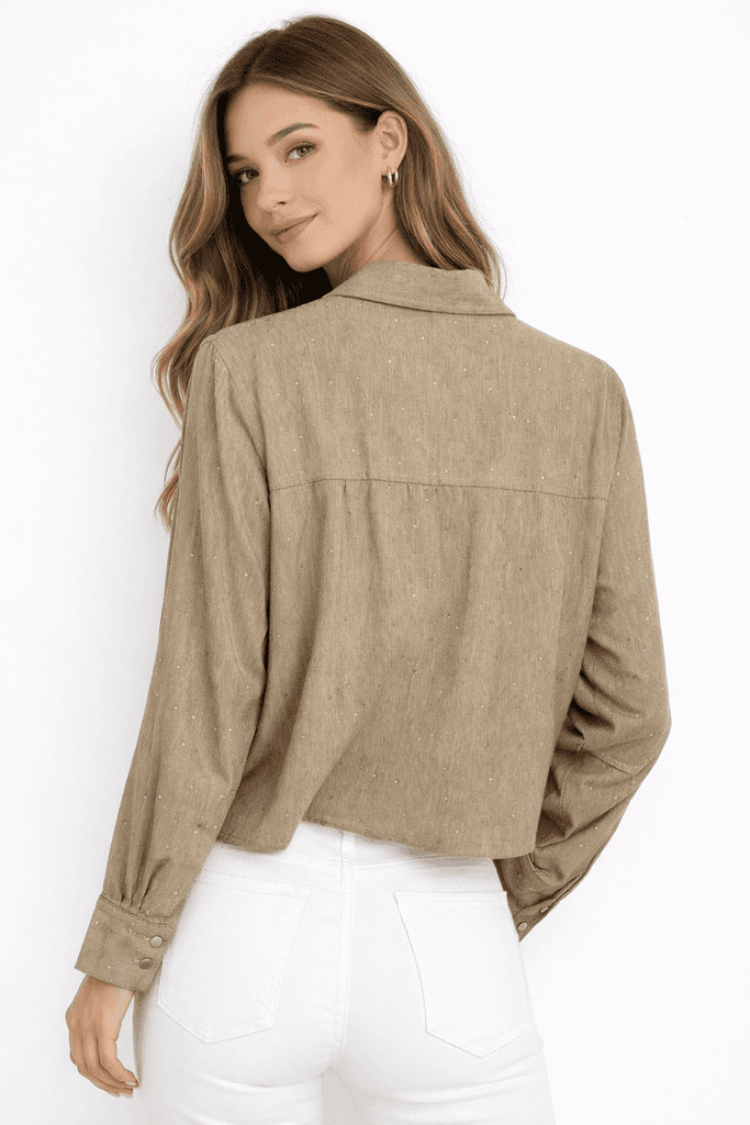 Hisset Women's Shirt - Light Brown (38) 2
