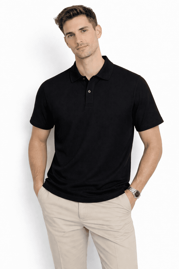 Coal City Men's Cotton T-Shirt - Black (S)