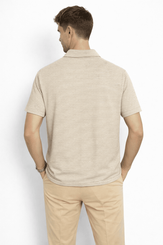 Man Edition Men's Cotton T-Shirt - Cream (S) 2