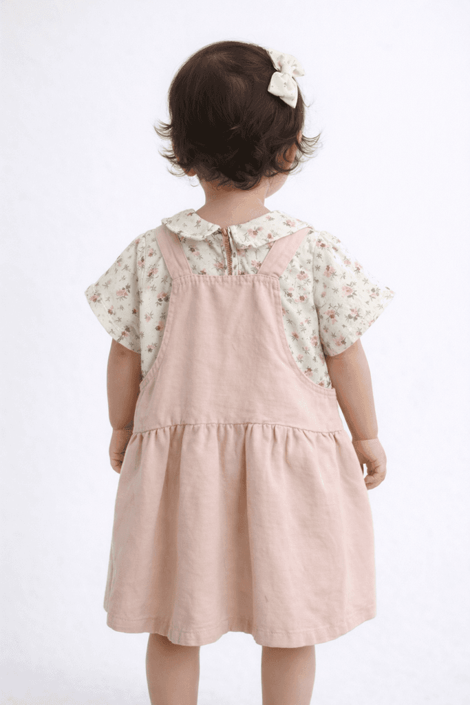 Sealy Kids Baby Girl Cotton Dress Set - Light Pink (3 years) 2