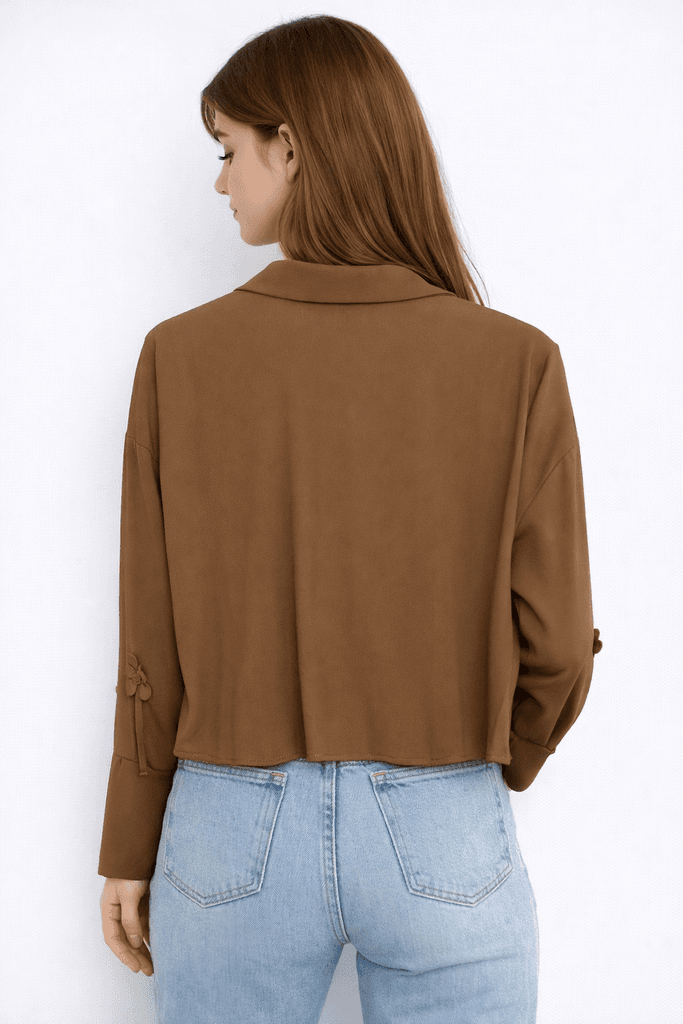 Actuel Women's Shirt - Brown (S) 2