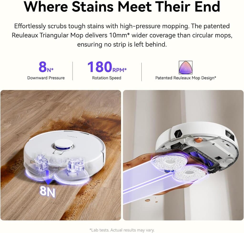 NARWAL Freo X10 Pro Robot Vacuum and Mop Combo - White 5