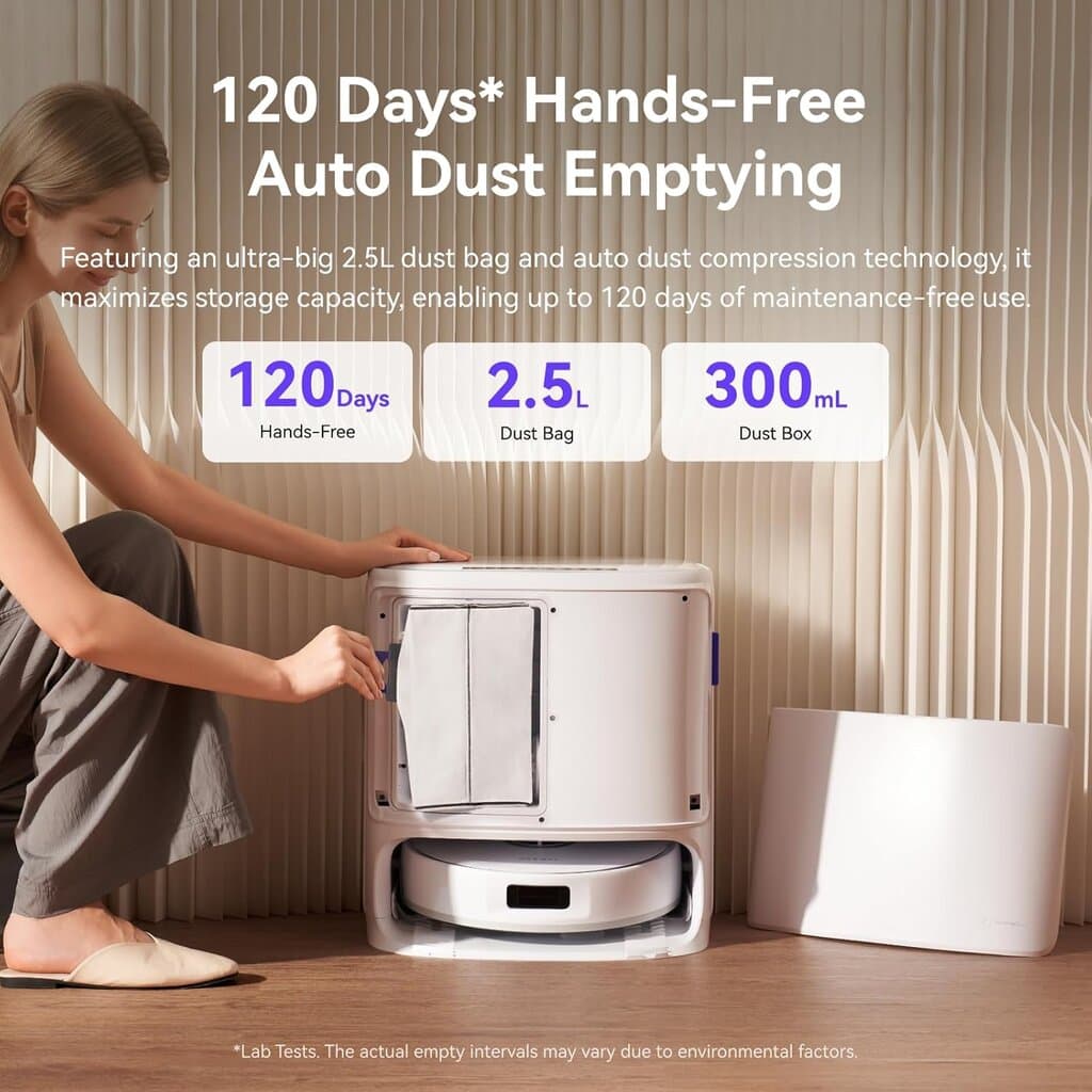 NARWAL Freo X10 Pro Robot Vacuum and Mop Combo - White 9