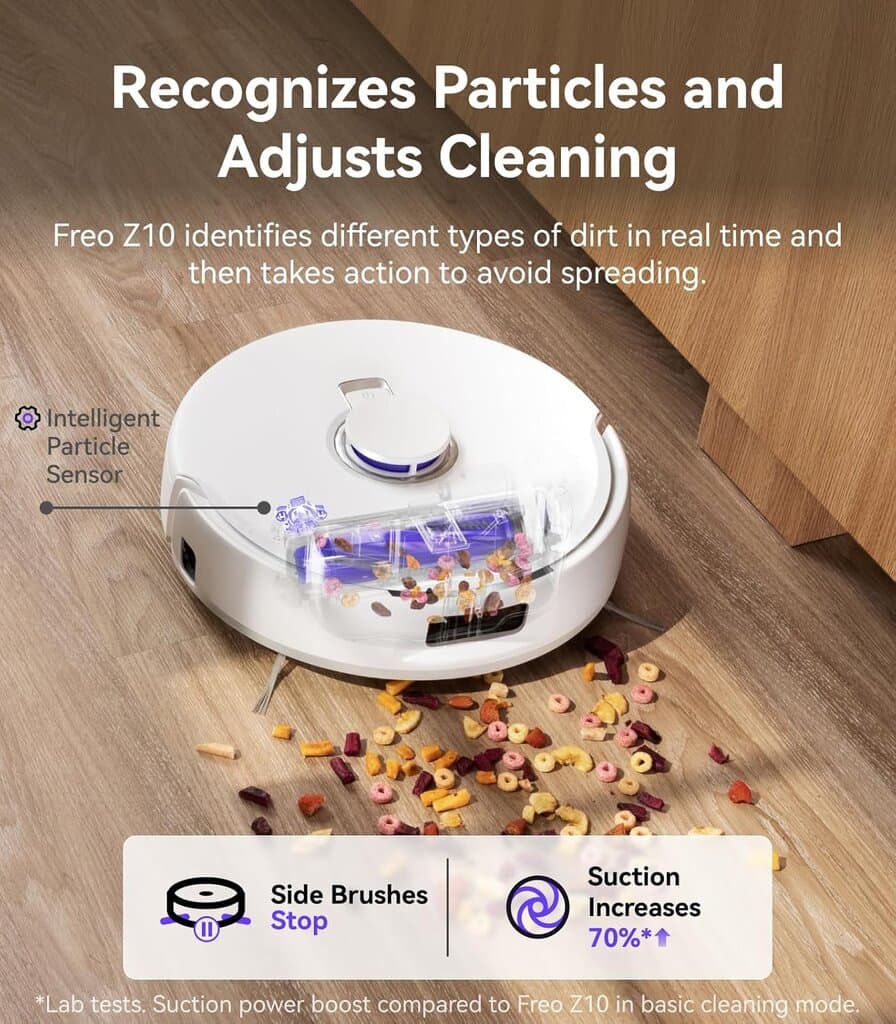 NARWAL Freo Z10 Robot Vacuum and Mop Combo - White 6