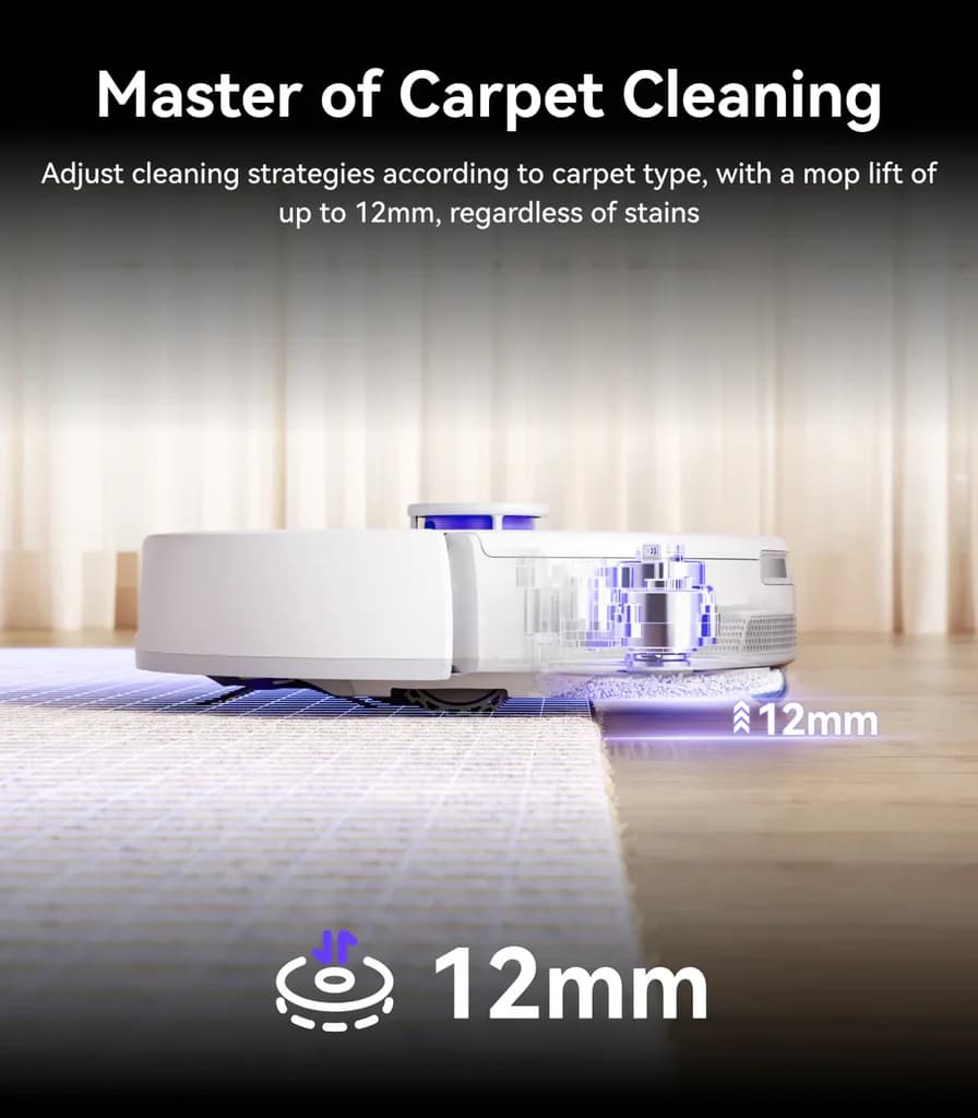 NARWAL Freo Z10 Ultra Robot Vacuum and Mop Combo - White 8