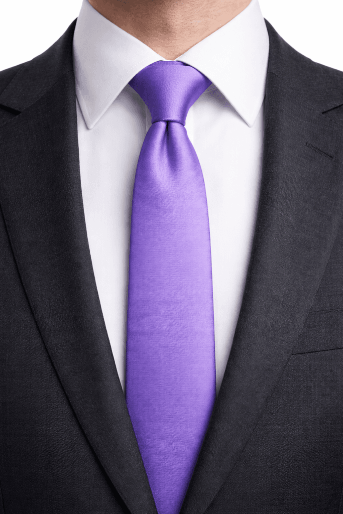 Men's Tie - Light Purple