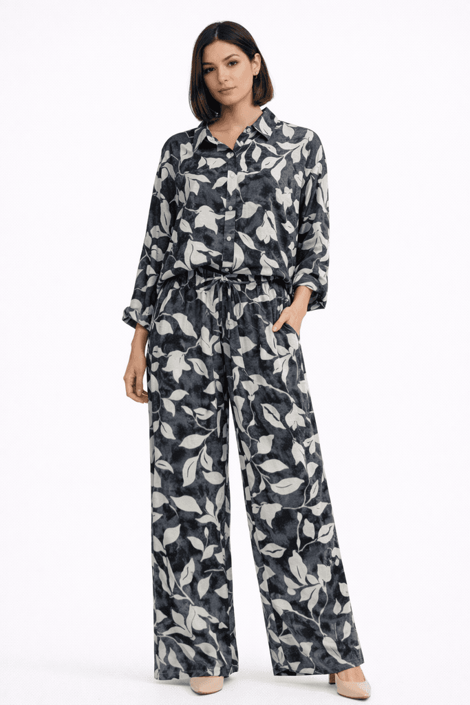 Blue Day's Women's Two Piece Set - Dark Gray (36)