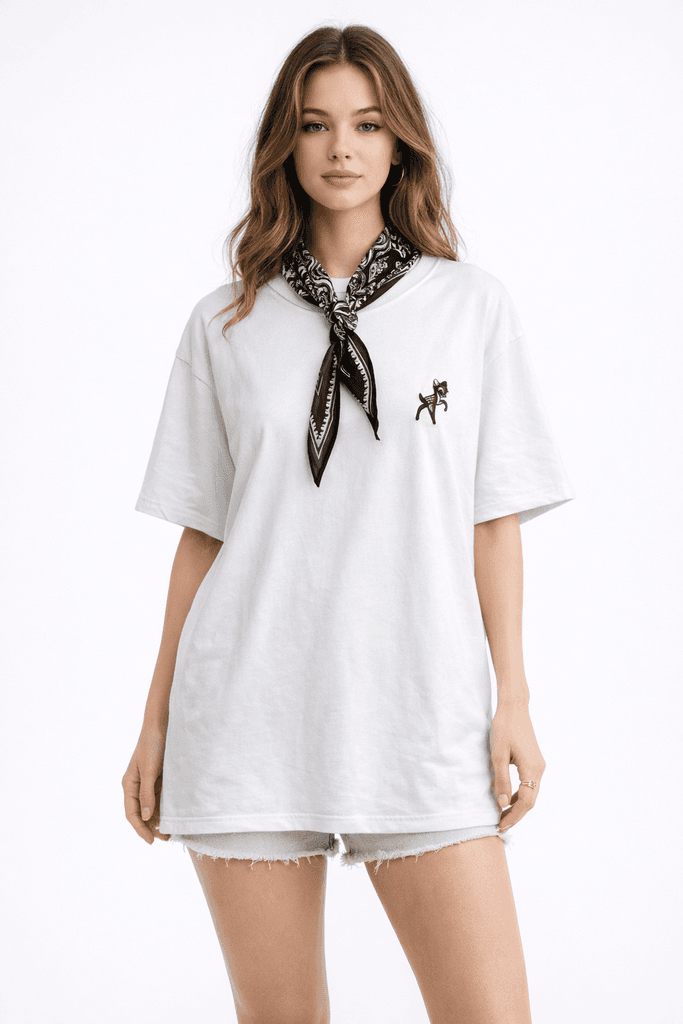 Pink Power Women's Cotton T - Shirt - White (S)