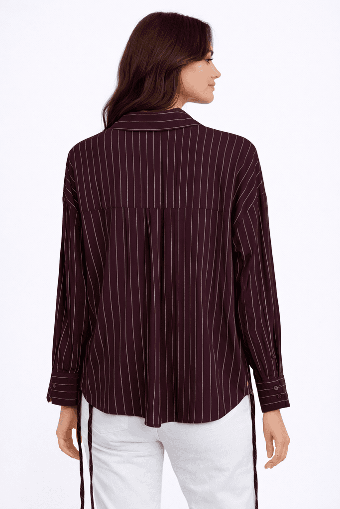 Pink Power Women's Shirt - Dark Purple (S) 2