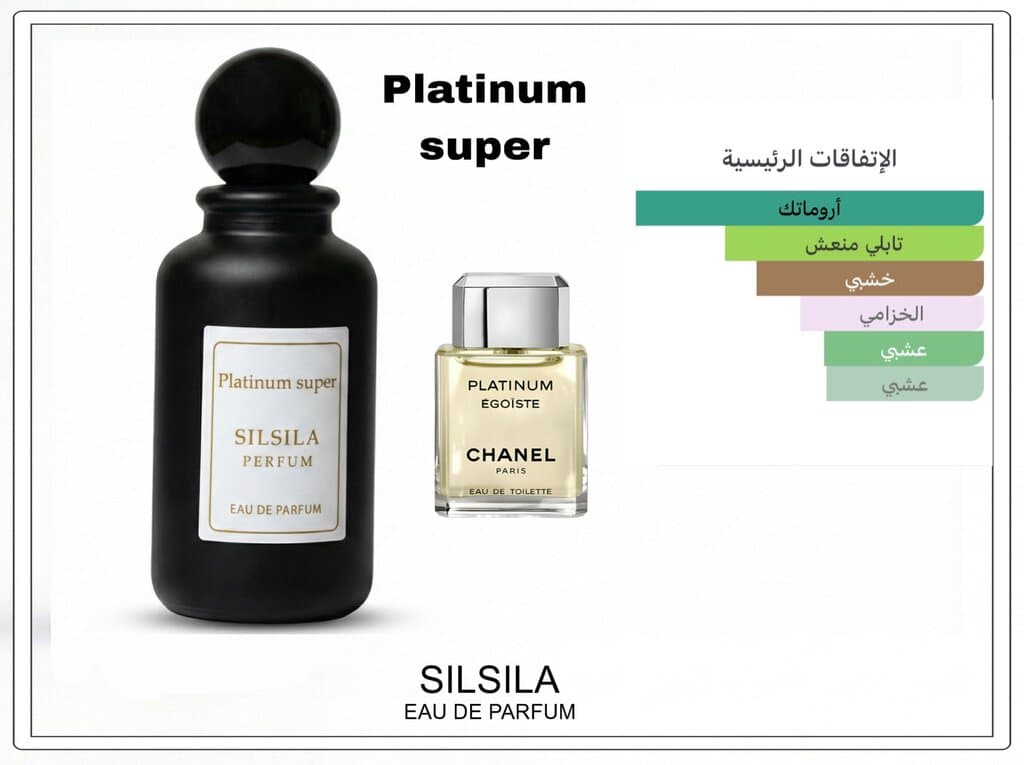 Chanel Platinum Egoiste Clone by Silsila - 100ml + Free Tester 1