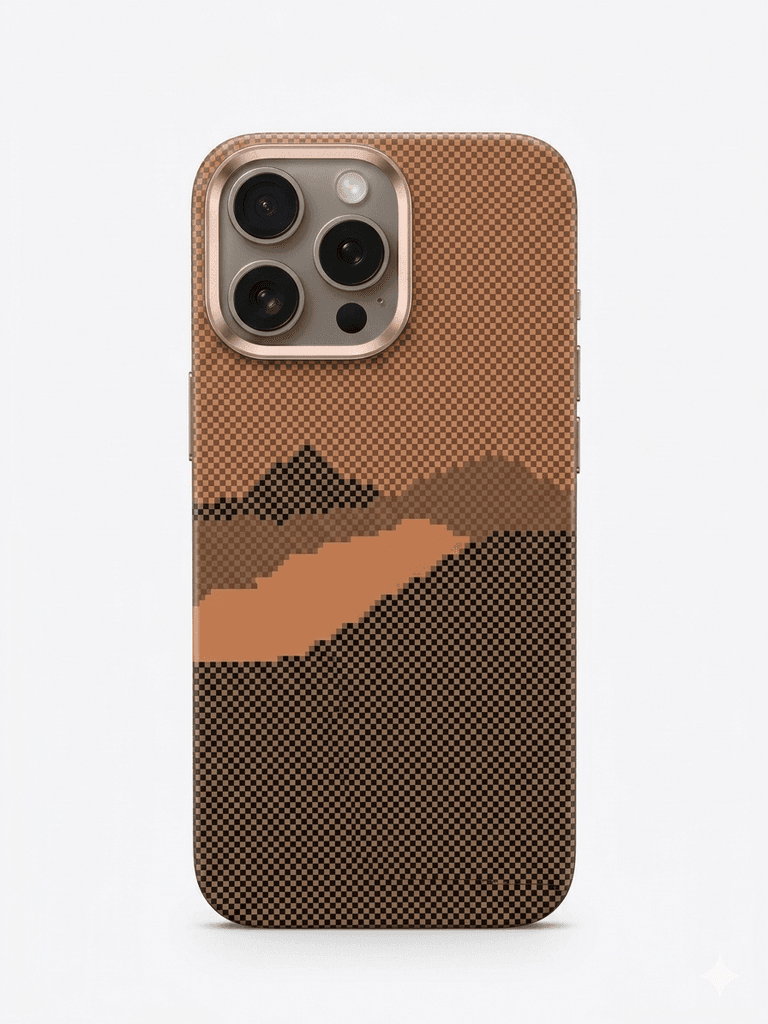 Premium Carbon Fiber Texture Protective Case for iPhone 16 Pro Max - Slim & Durable