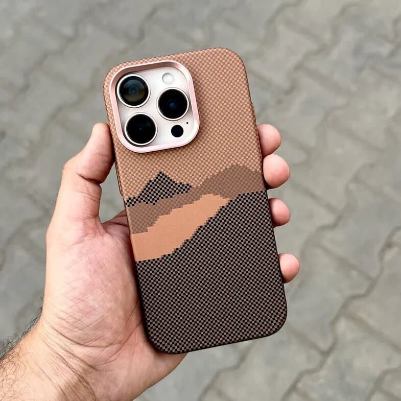 Premium Carbon Fiber Texture Protective Case for iPhone 16 Pro Max - Slim & Durable 3