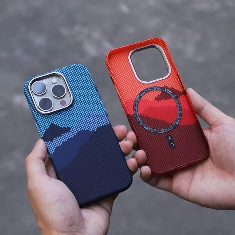Premium Carbon Fiber Texture Protective Case for iPhone 16 Pro Max - Slim & Durable 4