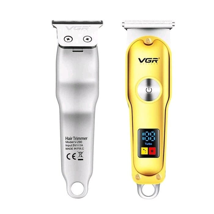 VGR V-290 Professional Hair Trimmer with LED Display and Turbo Mode Function.