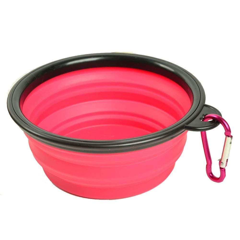 Smart And Safe Double Pet Food Bowl (Red)