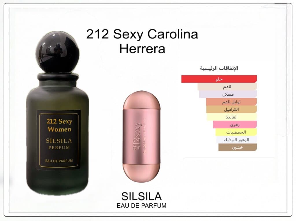 Carolina Herrera 212 Sexy Clone by Silsila - 100ml + Free Tester 2