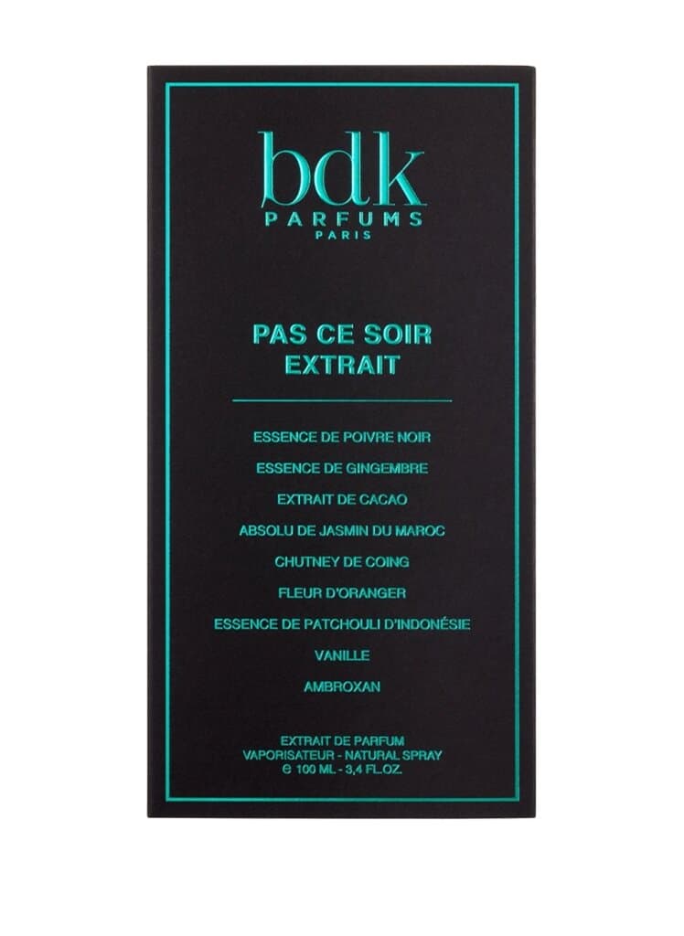 BDK Parfums Pas Ce Soir - Extrait De Parfum (100ml) 1