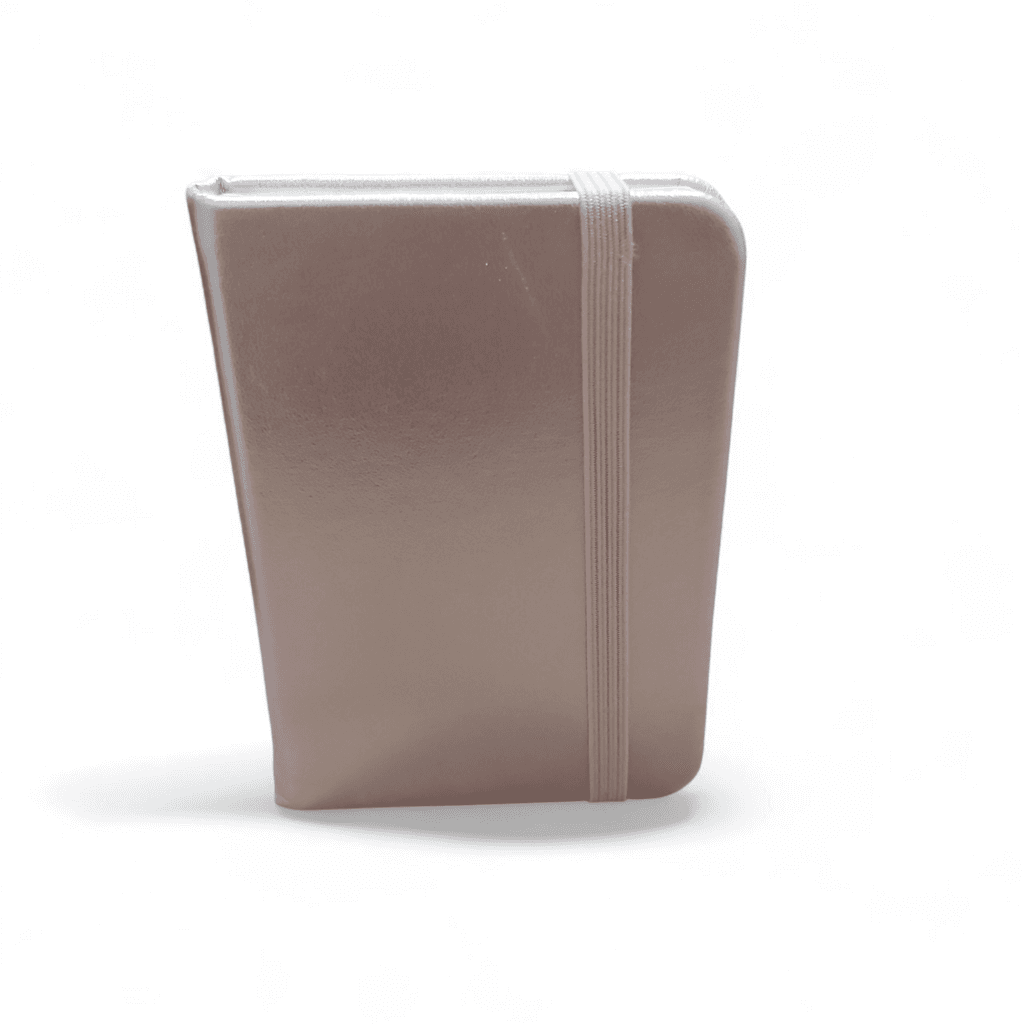 A7 Notebook - Apricot Glitter