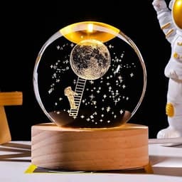 12cm LED Crystal Lamp - Astronaunt Shape — photo 3