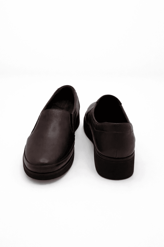 Grand Oxford Women's Leather Shoes - Dark Brown (40) 3