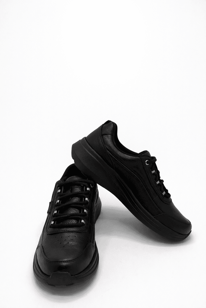 King Paolo Women's Leather Shoes - Black (40)