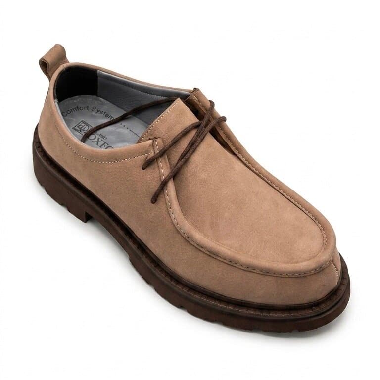 Grand Oxford Men's Shoes - Light Brown (44) 2