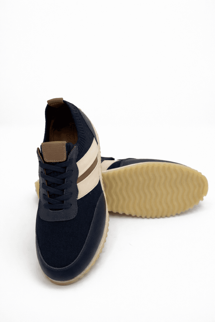 Grand Oxford Men's Shoes - Navy Blue (44) 4