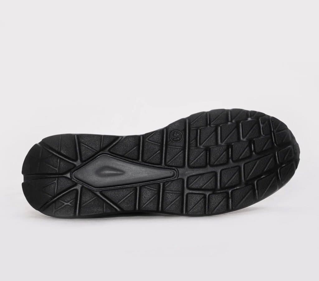 Grand Oxford Men's Leather Shoes - Black (44) 5