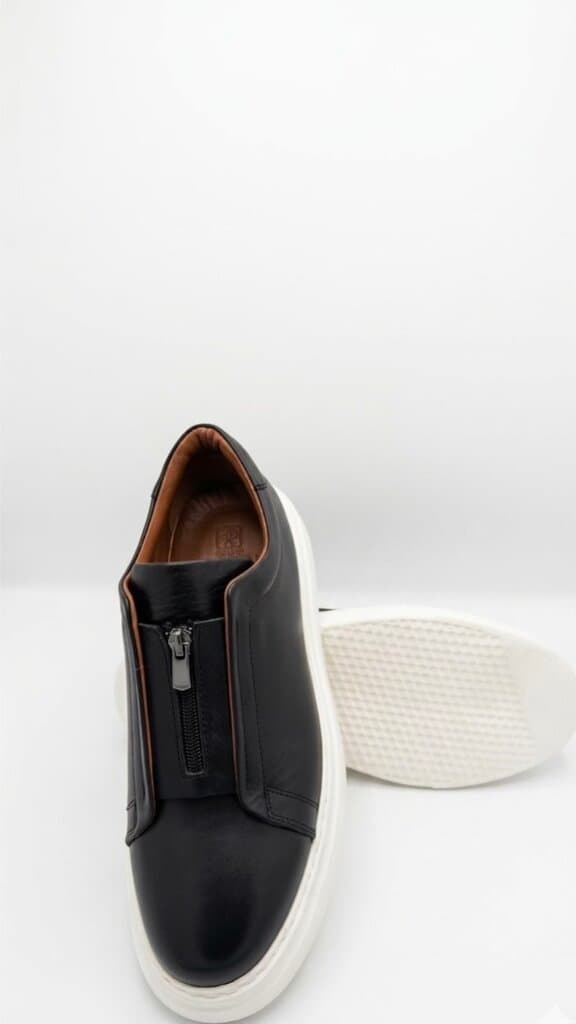 Grand Oxford Men's Leather Shoes - Black (44) 3