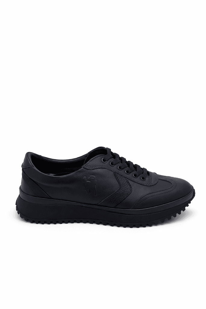Grand Oxford Men's Leather Shoes - Black (44) 3