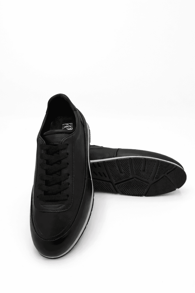 Grand Oxford Men's Leather Shoes - Black (44) 3