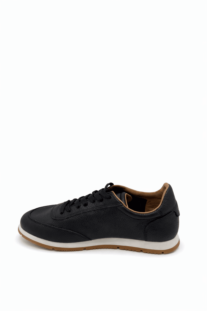 Grand Oxford Men's Leather Shoes - Black (44) 2